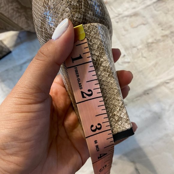 Boohoo Snakeskin Boots - Picture 6 of 8